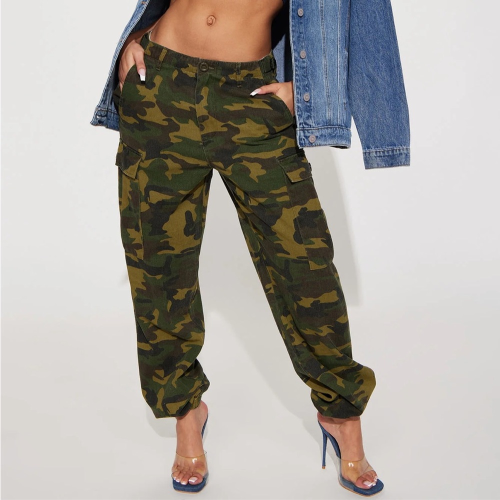 Oversized Camo Pants